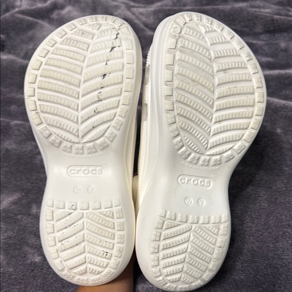 CROCS BAE platform Clog White with Iconic Comfort - Picture 5 of 7